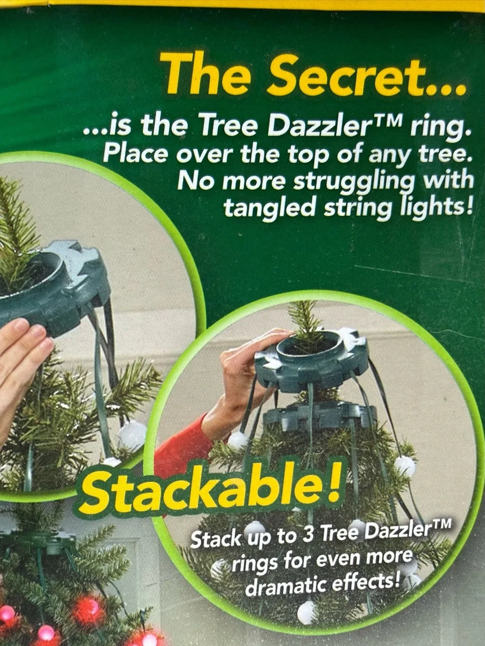 Lot Of 2 New Shower Tree Dazzle LED Christmas Lights NIB Holiday Decor